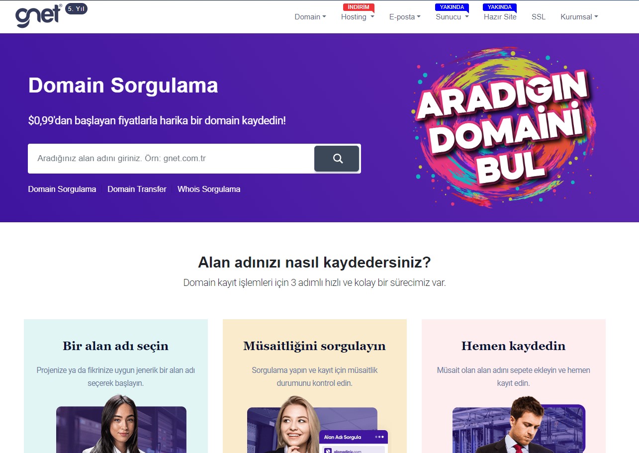 .ai domain uzantısı satın alma