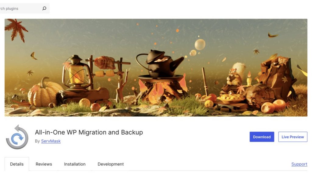 En İyi 6 WordPress Site Taşıma Eklentisi - Gnet All-in-One WP Migration WordPress Site Taşıma Eklentisi