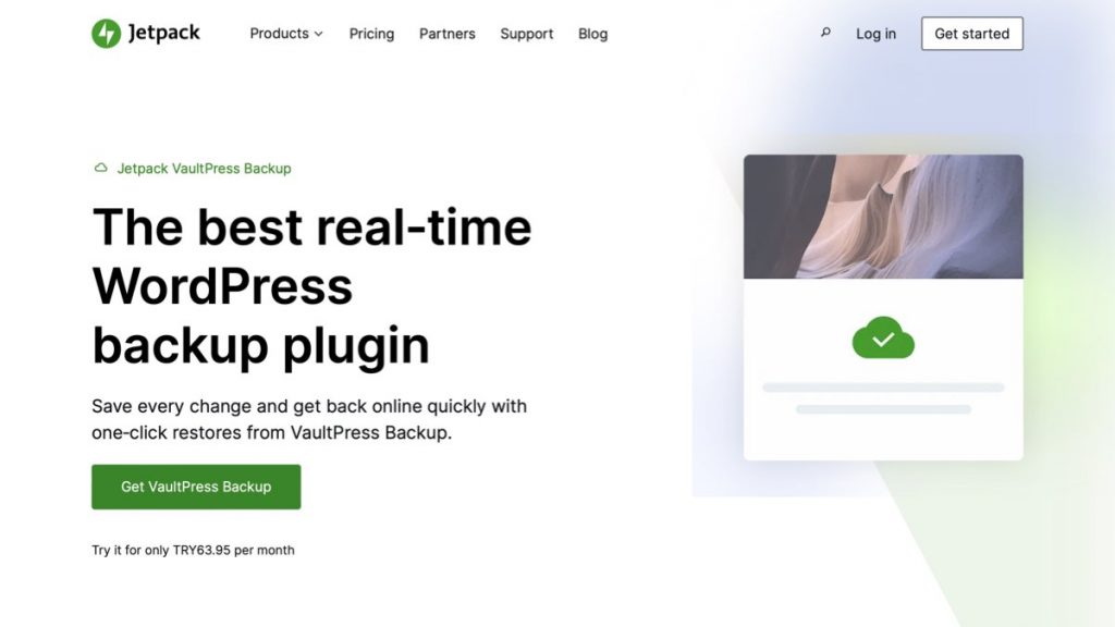 En İyi 6 WordPress Site Taşıma Eklentisi - Gnet Jetpack VaultPress Backup